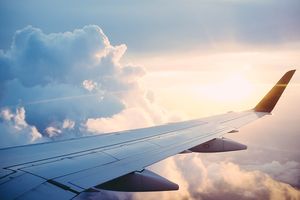 A view from an airplane